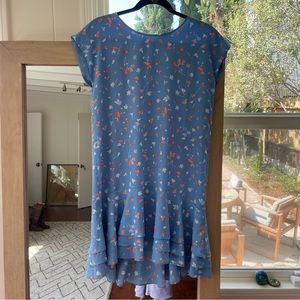 Joie mini dress with floral pattern